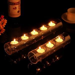 Dekoratif Mumluk Modelleri 14 Unique-And-Creative-Transparent-Glass-Candle-Holder-Rack-Decoration-Art-Craft-Accessories-For-Home-Cafe-Pub
