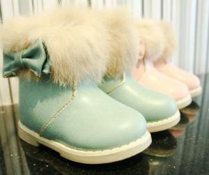 Kısa Bayan Çizme Modelleri 3 2013-Korean-Version-Of-The-New-Winter-Models-Girls-Ladies-Shoes-Bow-Short-Plush-Side-Zipper