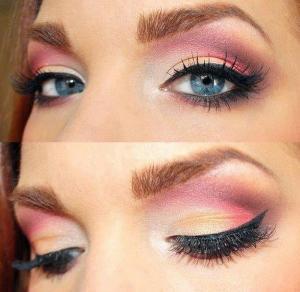Mavi Renkli Gözler İçin Makyaj Modelleri 7 Blue-Eyes-Makeup-For-Blue-Eyes-