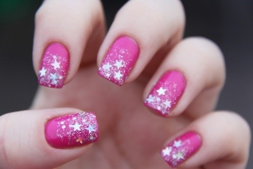 Ojeli Tırnak Modelleri 10 Ojeli Tırnak Modelleri - Hot Pink Nail Designs Tumblr
