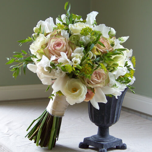White-Green-Wedding-Flower-Bouquets
