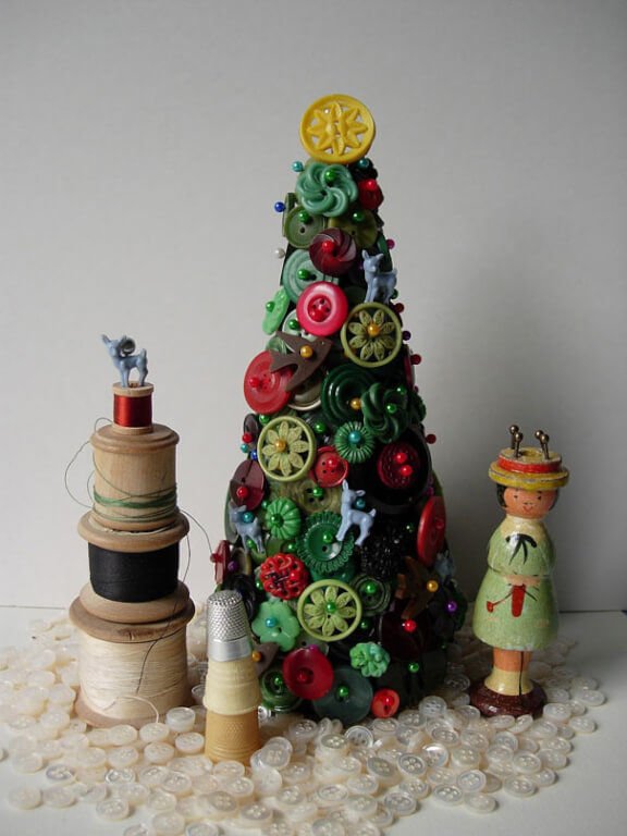 Evinizde Yaratıcı Yılbaşı Ağacı Yapın! 8 Evinizde Yaratıcı Yılbaşı Ağacı Yapın! - Diy Christmas Trees 16