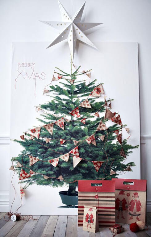 Evinizde Yaratıcı Yılbaşı Ağacı Yapın! 16 Evinizde Yaratıcı Yılbaşı Ağacı Yapın! - Diy Christmas Trees 30