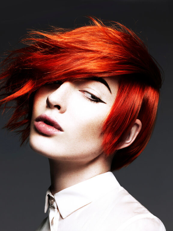 Kızıl Kısa Saç Modelleri - Kizi Kisa Sac Modeleri 2