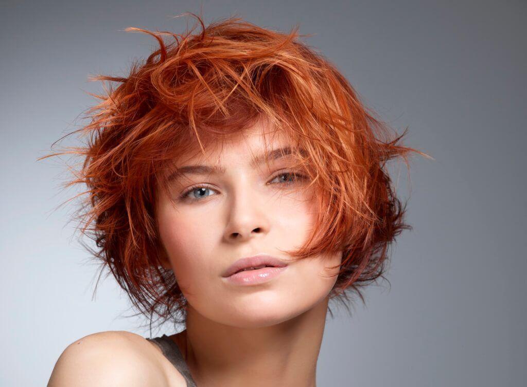 Kızıl Kısa Saç Modelleri - Kizi Kisa Sac Modeleri 3