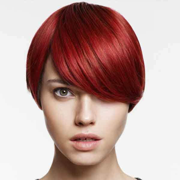 Kızıl Kısa Saç Modelleri - Kizi Kisa Sac Modeleri 8