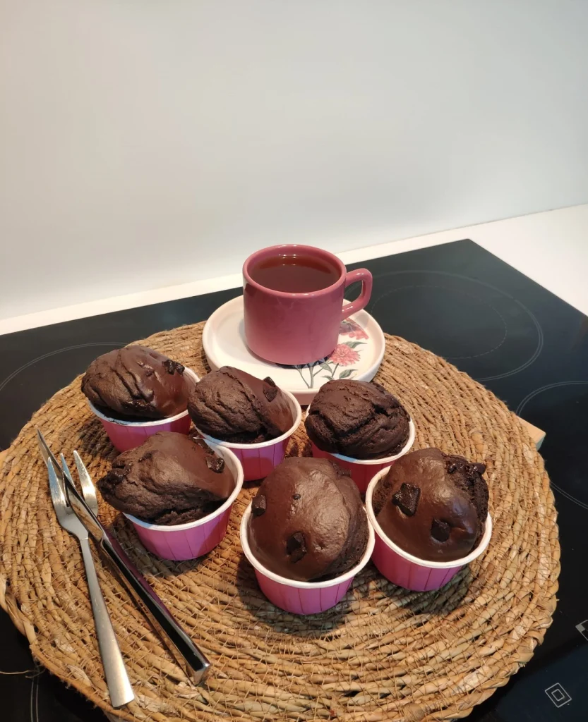 Airfryer'Da Çikolatalı Muffin Tarifi 1 Airfryer'Da Çikolatalı Muffin Tarifi - Airfryer Muffin Tarifi 2 1
